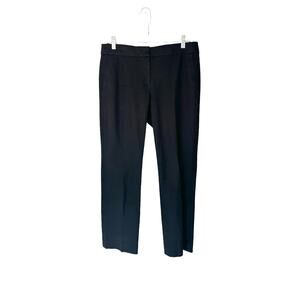 J.Crew Black Business Office Work Career Straight Leg Dress‎ Pant Size 6